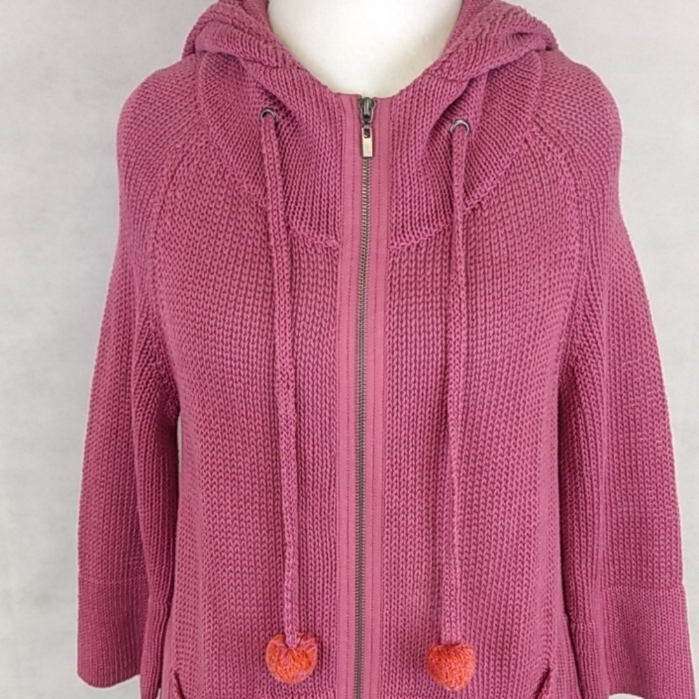 Anthropologie Moth Full Zip Sweater Jacket Small - Picture 4 of 7